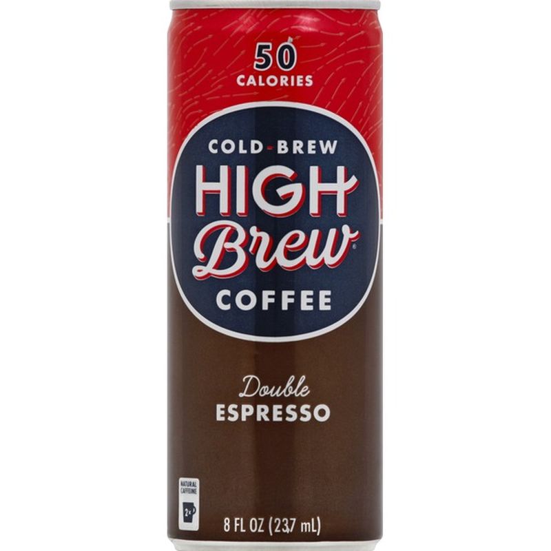 High Brew Coffee, Cold Brew, Double Espresso (8 oz) from Safeway