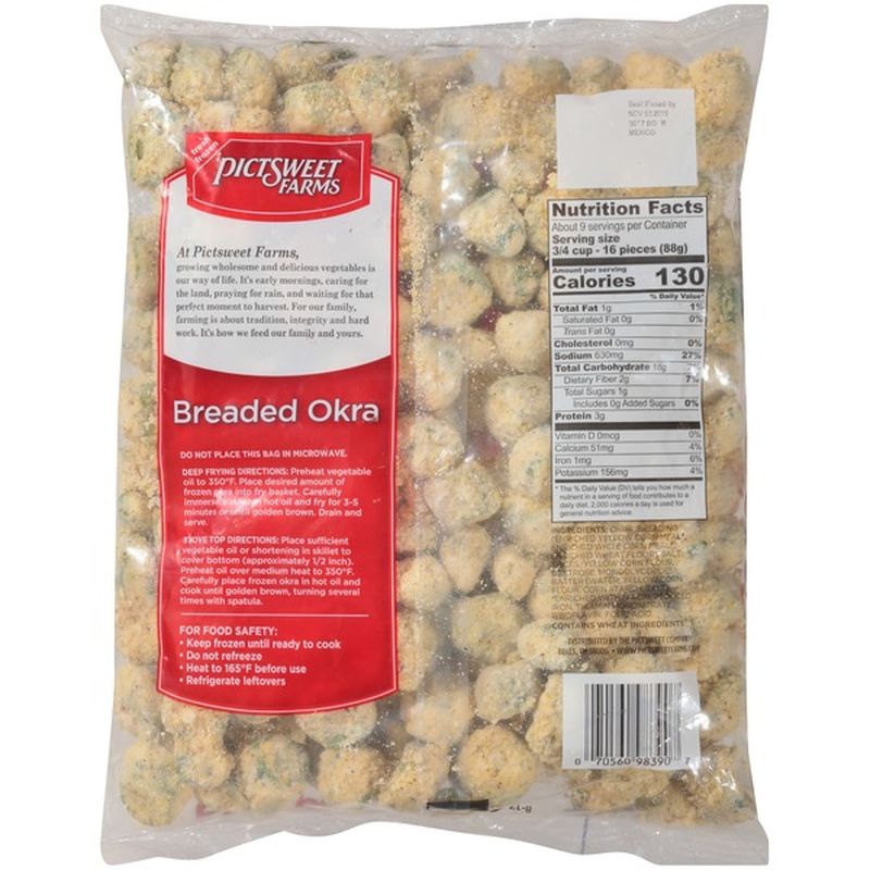 Pictsweet Farms Breaded Okra 28 Oz Instacart