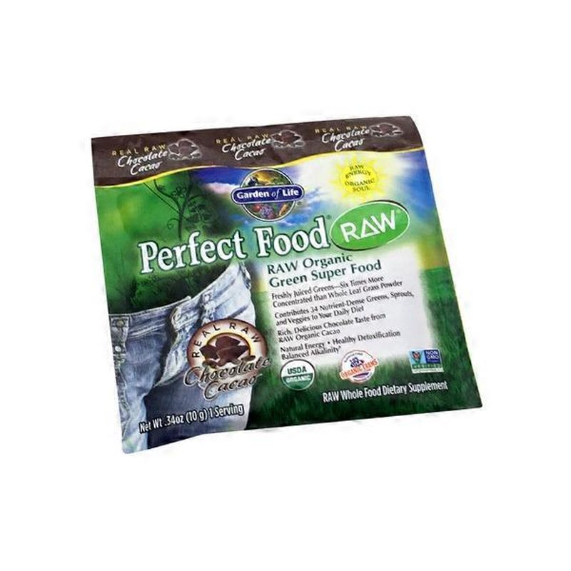 Garden of Life Perfect Food Raw Organic Green Superfood Chocolate
