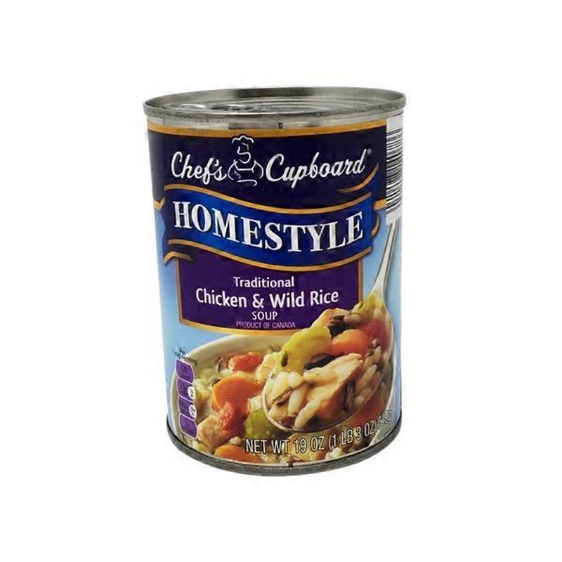 Chef's Cupboard Chicken & Wild Rice Soup (19 oz) from ALDI Instacart