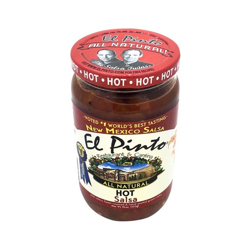 El Pinto Salsa, Hot (16 fl oz) Instacart