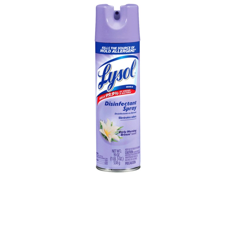 Lysol Disinfectant Spray Early Morning Breeze (19 oz) from Meijer