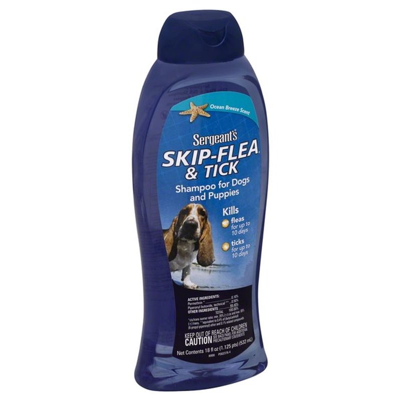 Sergeant's SkipFlea & Tick Shampoo for Dogs and Puppies (18 fl oz