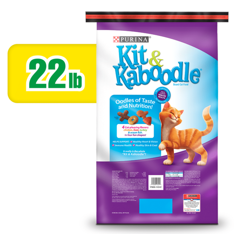 Purina Kit & Kaboodle Dry Cat Food, Original (22 lb) from Costco