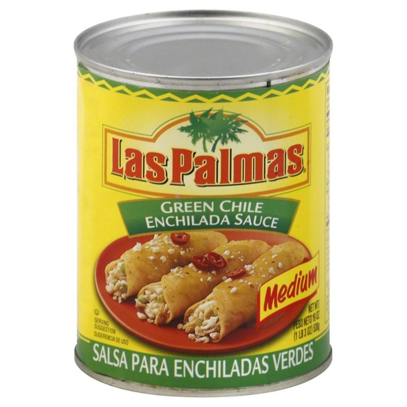 Las Palmas Medium Green Chile Enchilada Sauce (19 oz) Delivery or