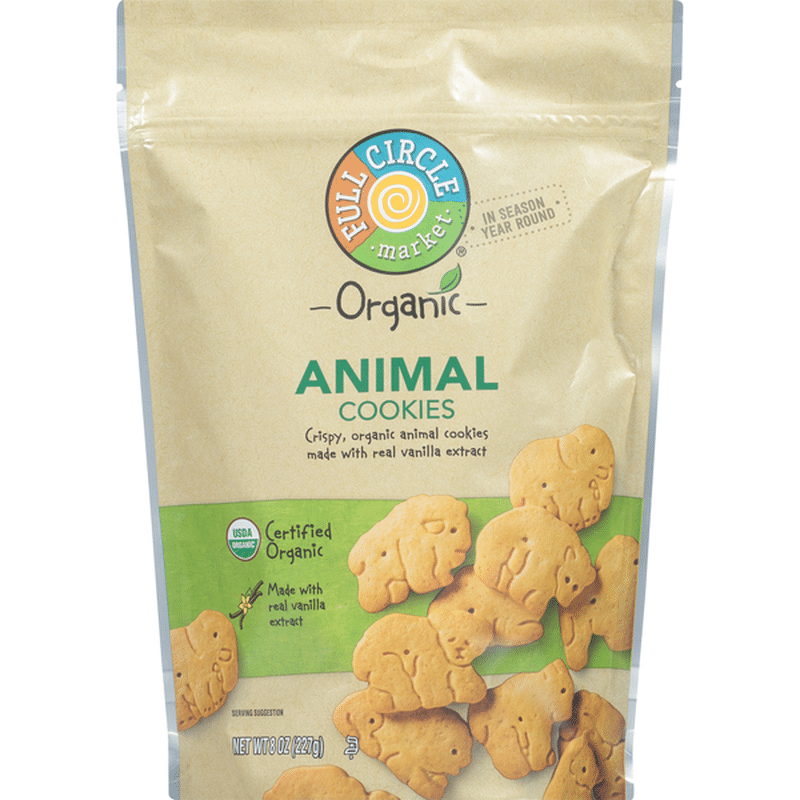 Full Circle Market Animal Cookies (8 oz) Instacart