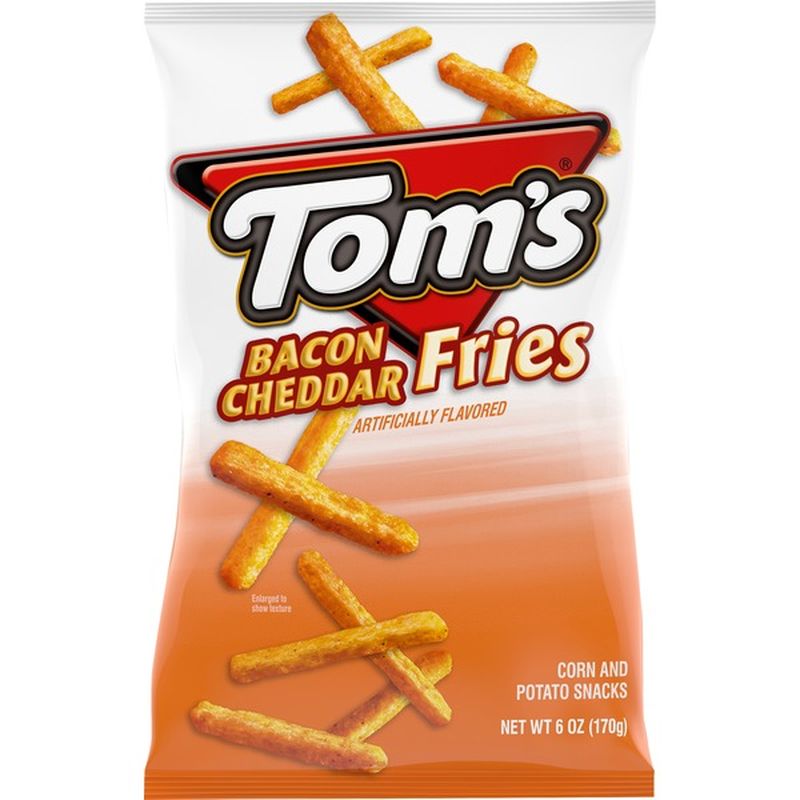 Tom's® Bacon and Cheddar Flavored Fries (6 oz) Instacart