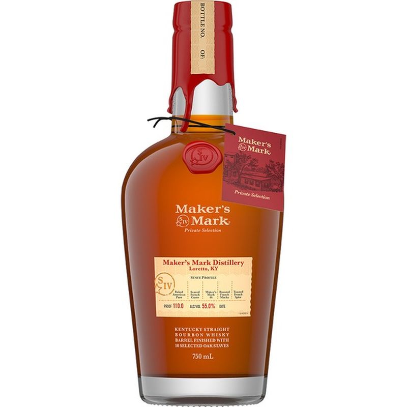 Maker's Mark Private Select Bourbon Whisky (750 ml) - Instacart