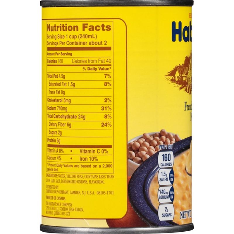 Habitant FrenchCanadian Pea Soup (14 oz) Instacart