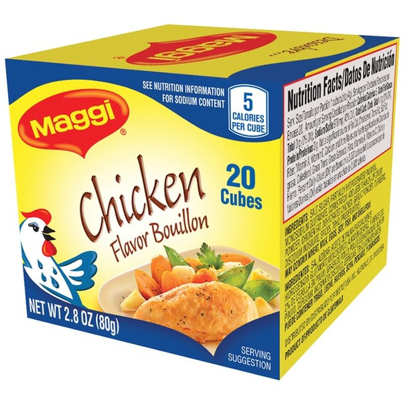 Maggi Chicken Bouillon Cube (8 oz) - Instacart