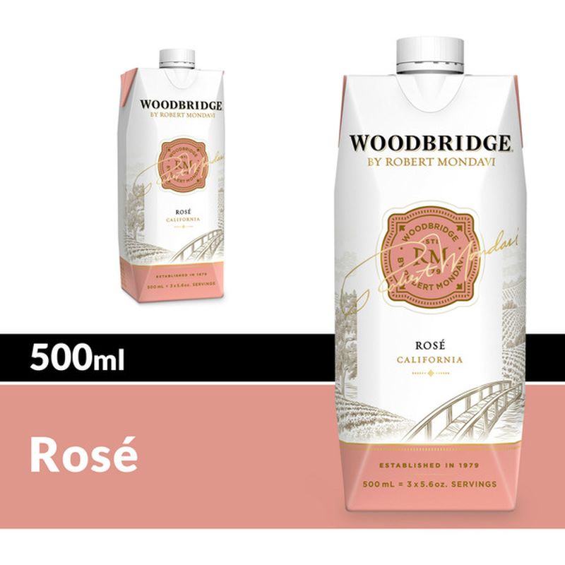 Woodbridge by Robert Mondavi Rose Wine Box (500 ml) Instacart