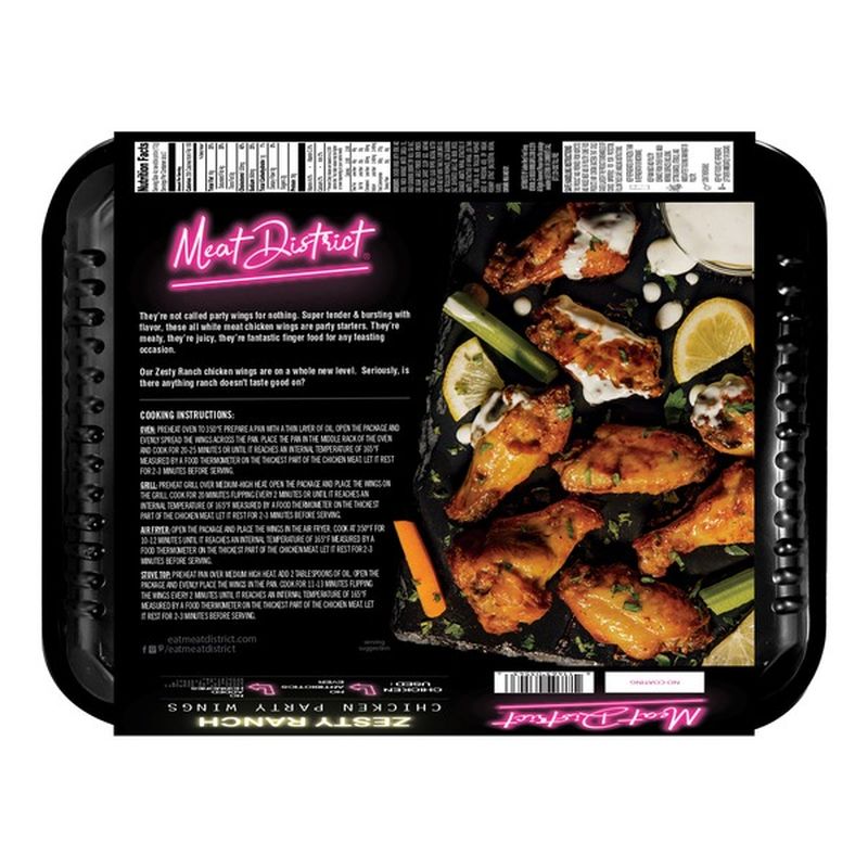 Meat District Zesty Ranch Party Wings (16 oz) Delivery or Pickup Near