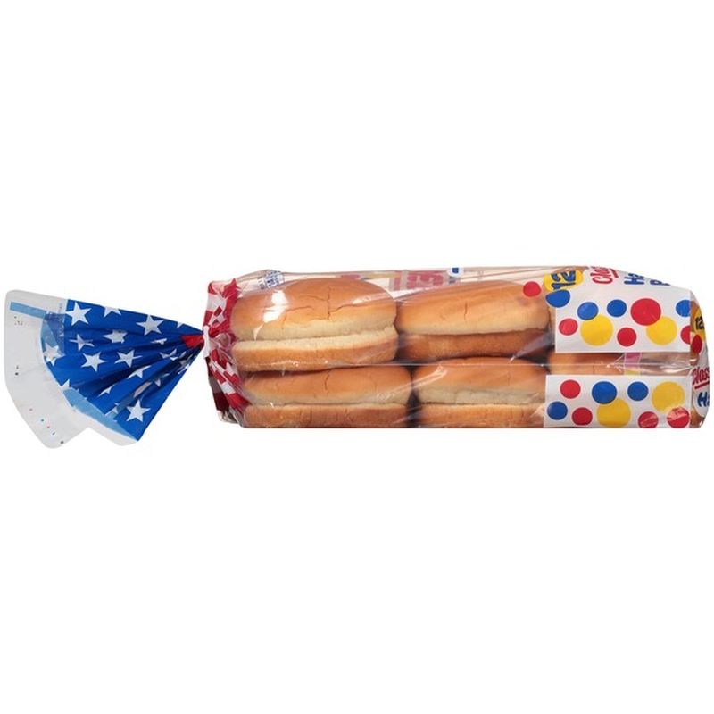 Wonder Bread Classic Hamburger Buns (20 oz) Instacart