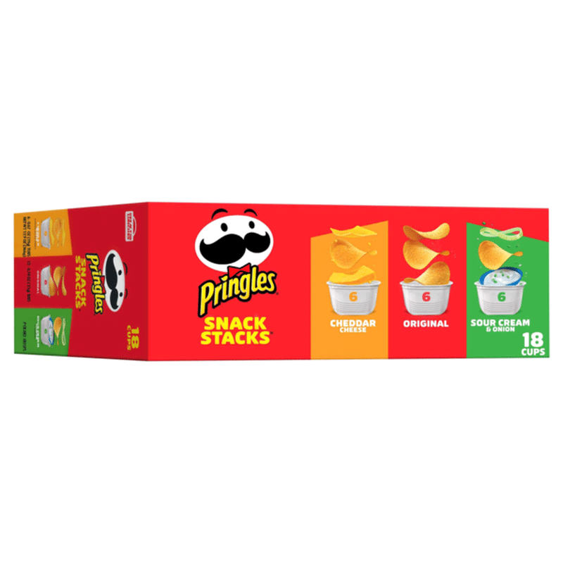 Pringles Variety Pack Snack Stacks Potato Crisps