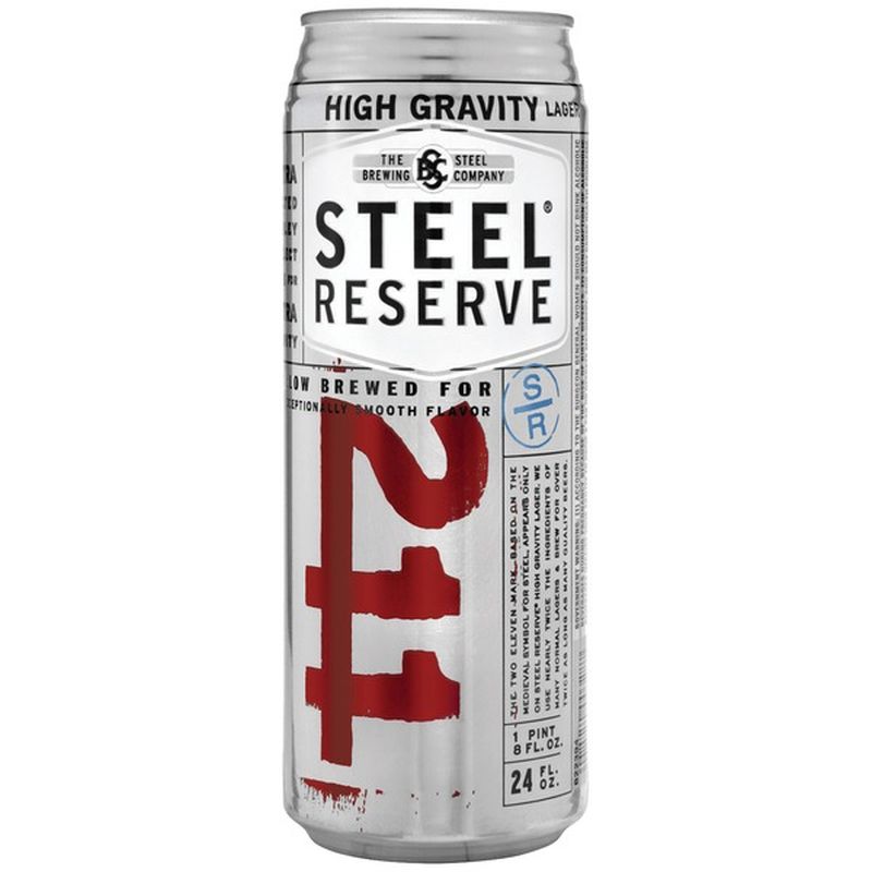 Steel Reserve Malt Liquor Can (24 fl oz) Instacart