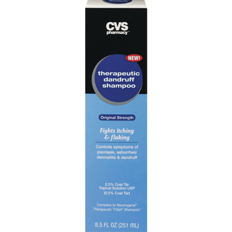 Cvs Therapeutic Dandruff Shampoo Original Strength 8 5 Oz Instacart