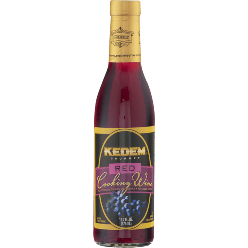 Kedem Cooking Wine, Red (12.7 oz) Instacart