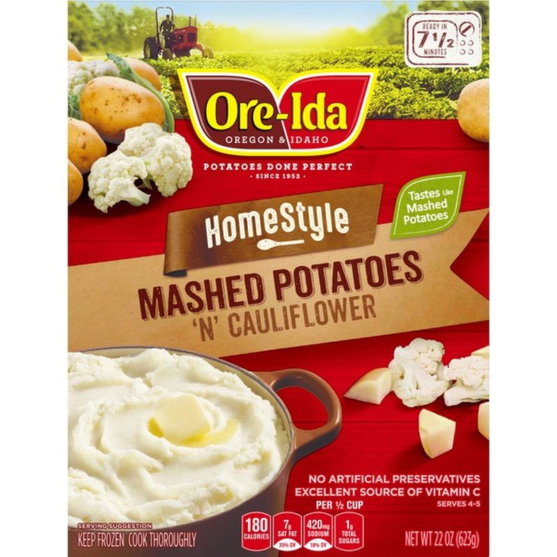 OreIda Home Style Mashed Potatoes 'N' Cauliflower (22 oz) from Stop