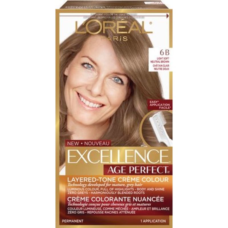 L'Oreal Age Perfect by Excellence Layered-Tone Flattering Color 6B ...