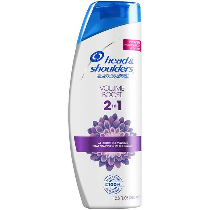 Head & Shoulders Volume Boost 2in1 Dandruff Shampoo and Conditioner (12