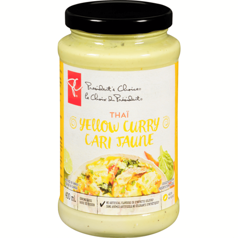 President's Choice Thai Yellow Curry Cooking Sauce