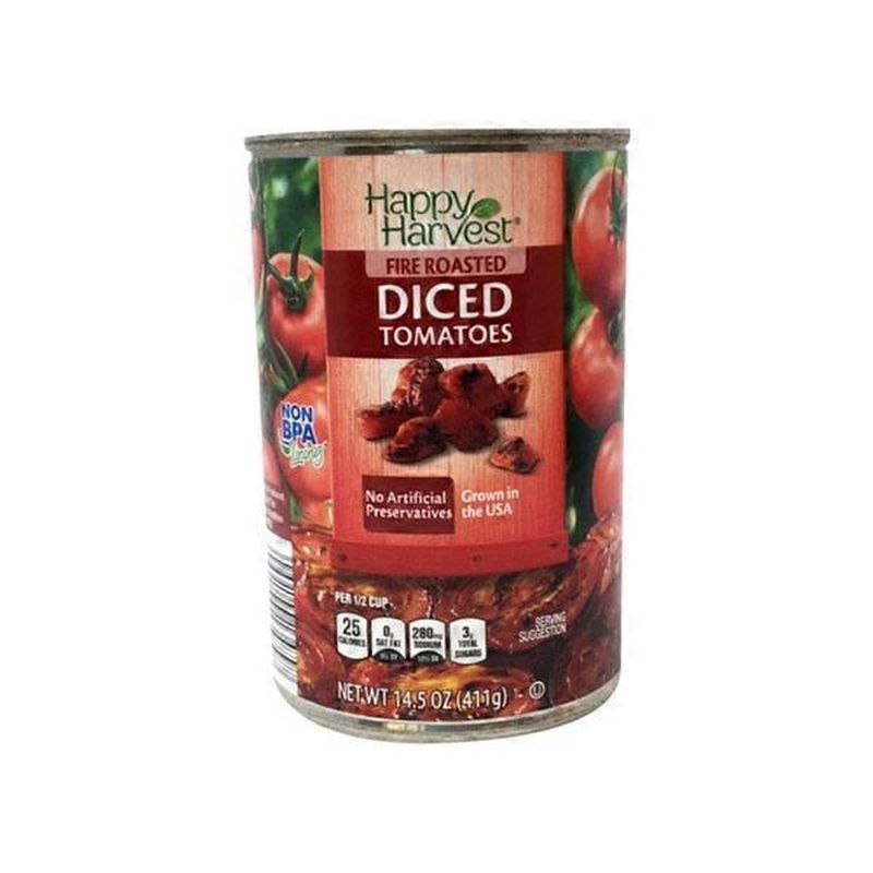 Happy Harvest Fire Roasted Diced Tomatoes (14.5 oz) Instacart