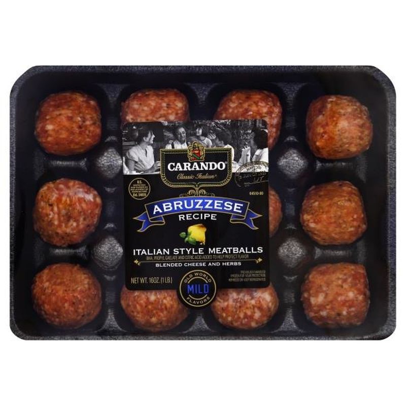 Carando Meatballs (16 oz) from Publix Instacart