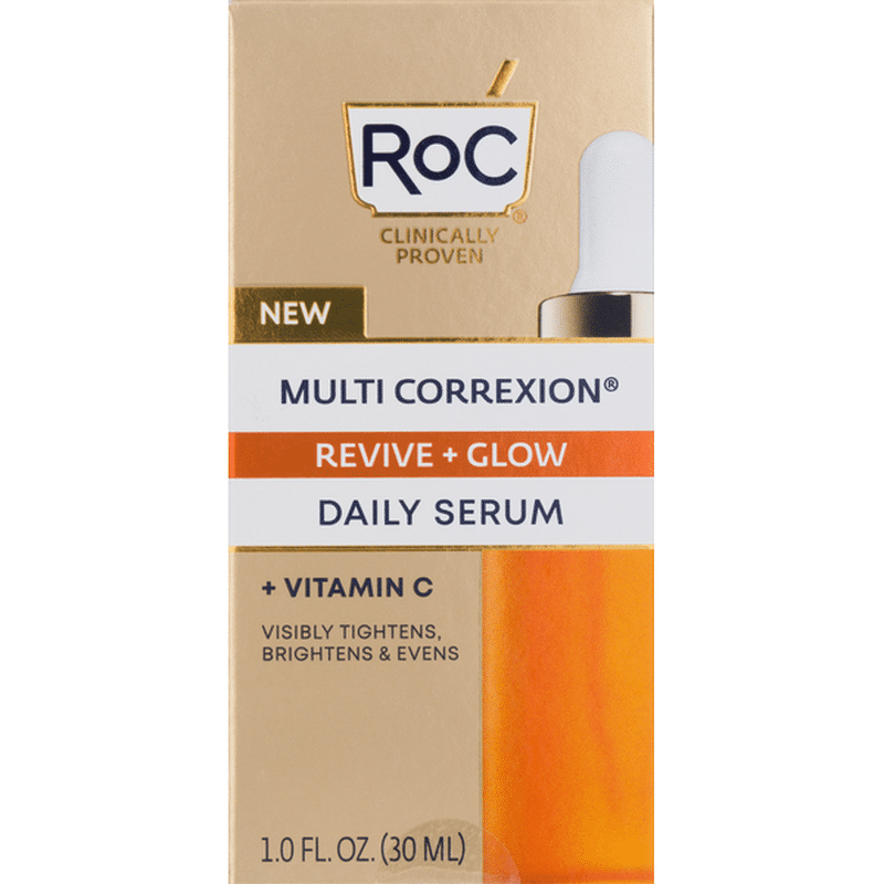 RoC Daily Serum, Revive + Glow, + Vitamin C (1 fl oz) Instacart