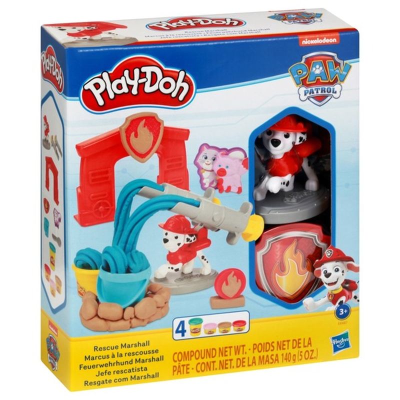 paw patrol play doh marshall