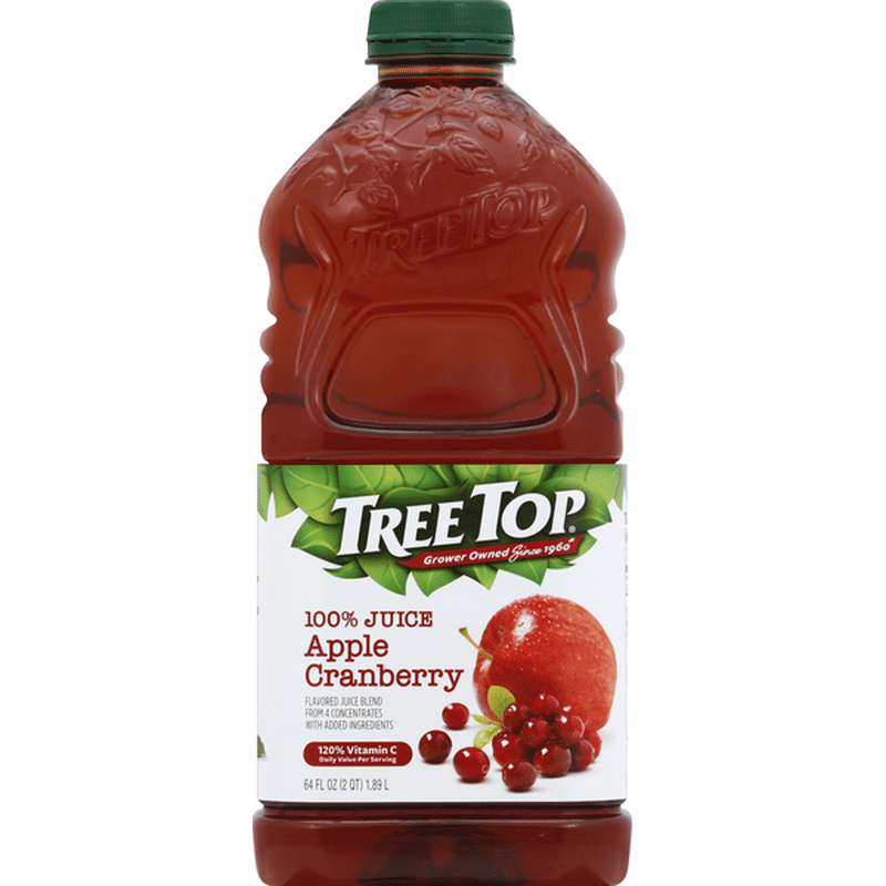 treetop apple juice ingredients