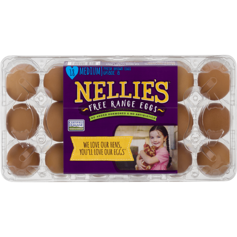 Nellies Free Range Medium Eggs (36 oz) Instacart