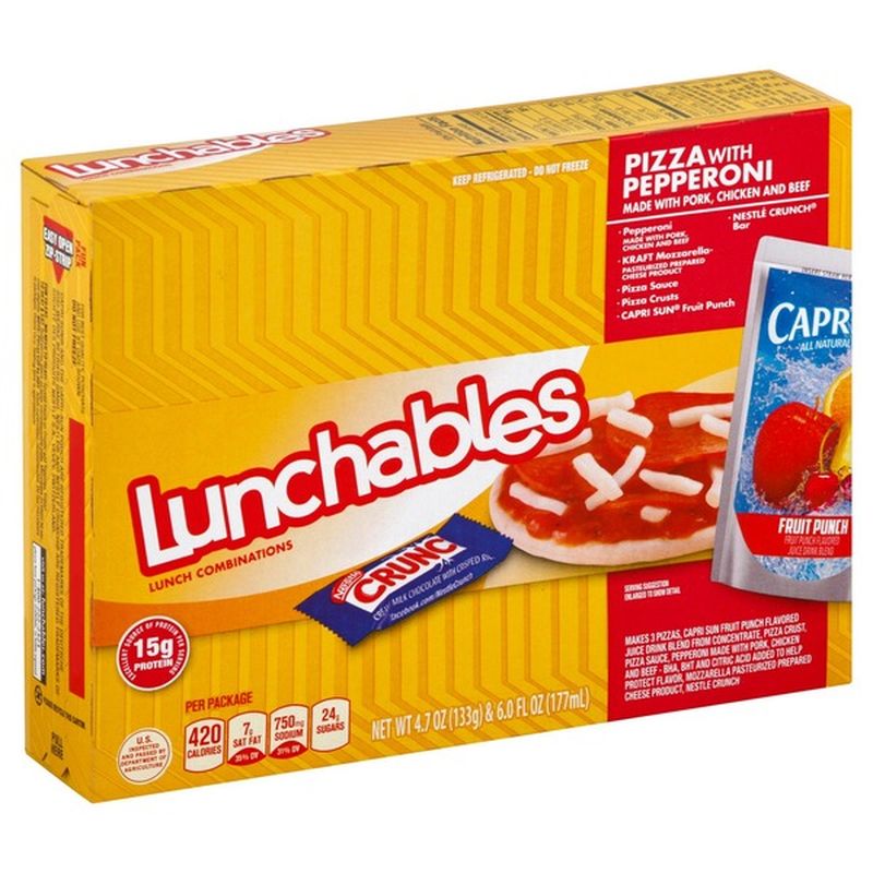 Lunchables Pepperoni Pizza Convenience Meal (10.7 oz) from Superfresh