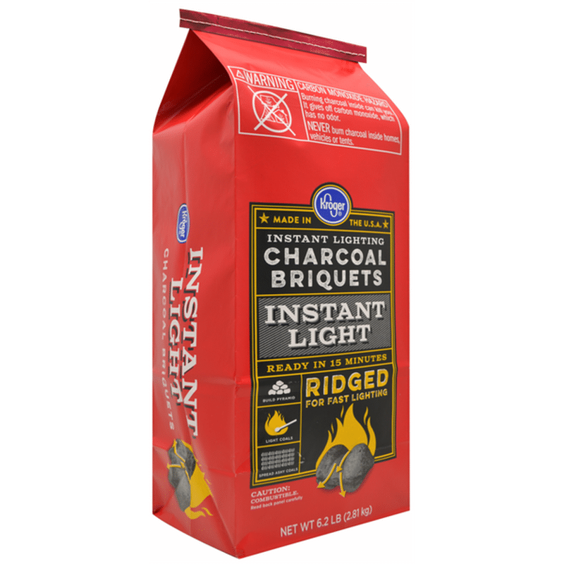 Kroger Instant Light Charcoal Briquets (6.2 lb) Instacart