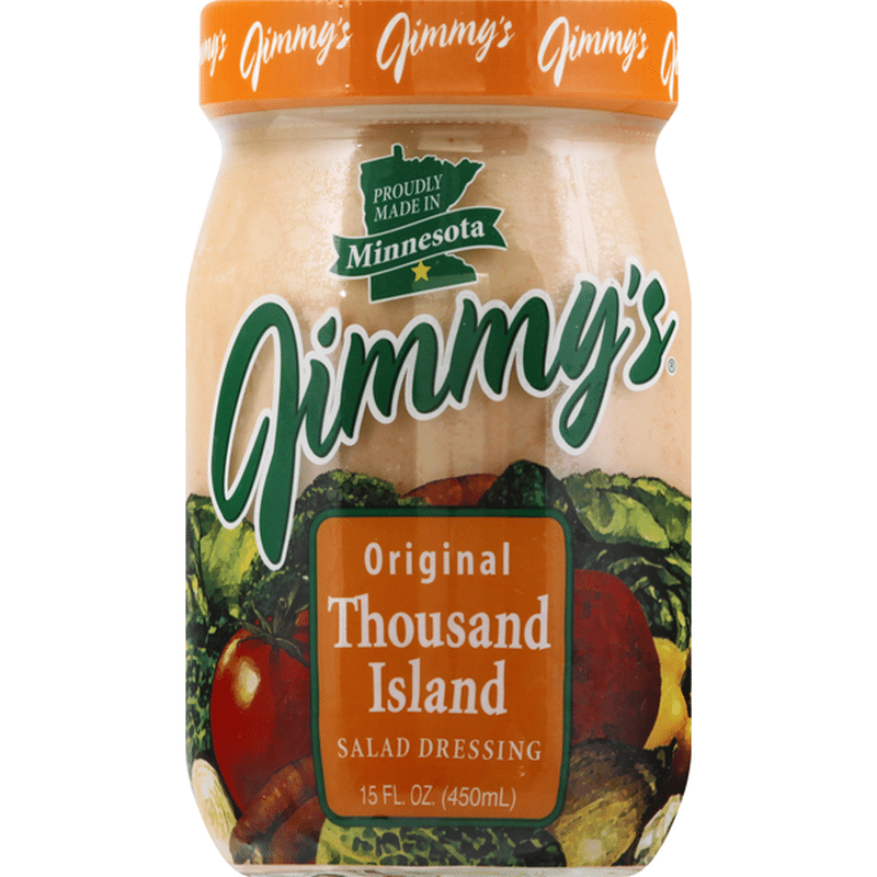 Jimmys Salad Dressing, Thousand Island, Original (15 oz) - Instacart