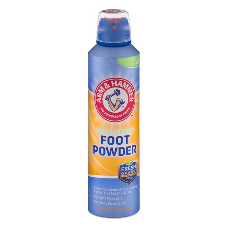 Arm & Hammer Easy Spray Foot Powder with Fresh Guard Technology (7.5 oz