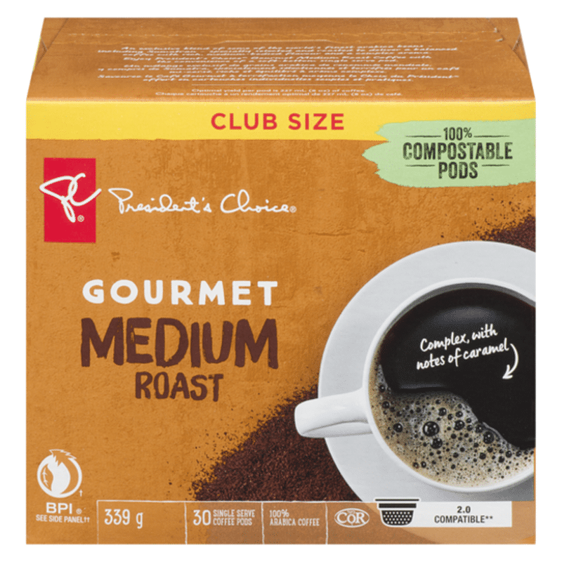 Medium Roast Gourmet Single Serve Coffee KCups (30 ct) Instacart
