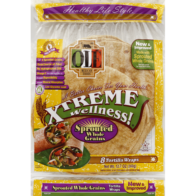 Ole Tortilla Wraps, Multi Grain (8 each) Instacart