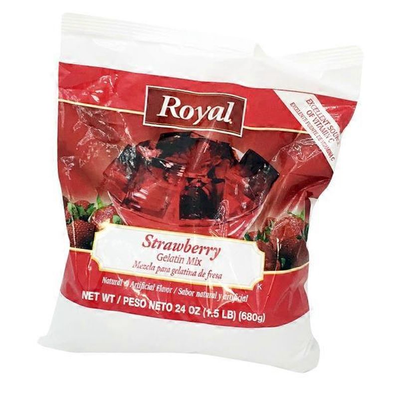 Royal Gelatin Mix, Strawberry (24 oz) from Smart & Final Instacart