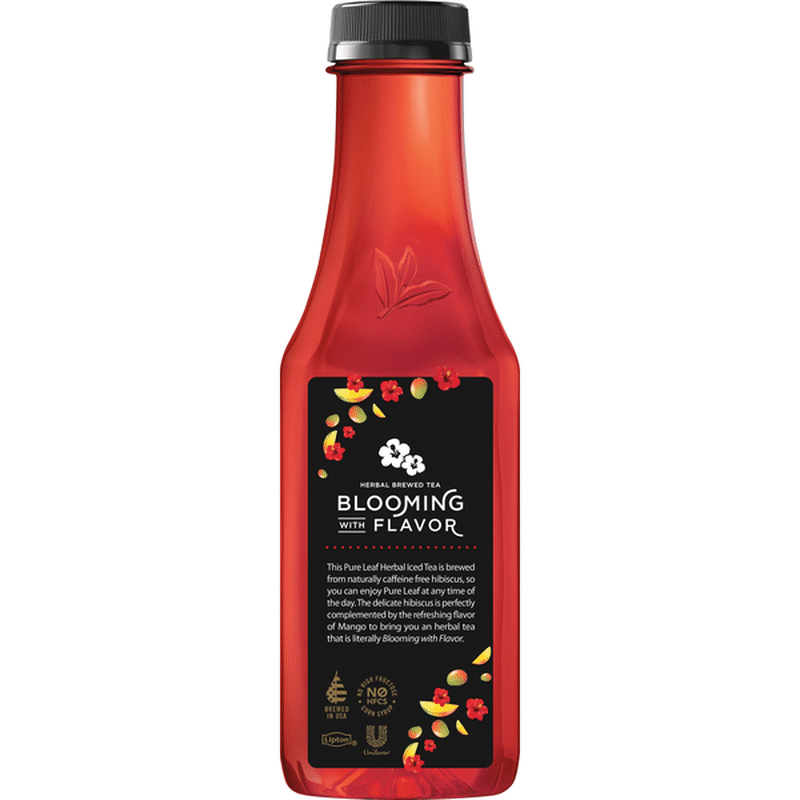 Pure Leaf Mango Hibiscus Iced Tea (18.5 fl oz) from Kroger Instacart
