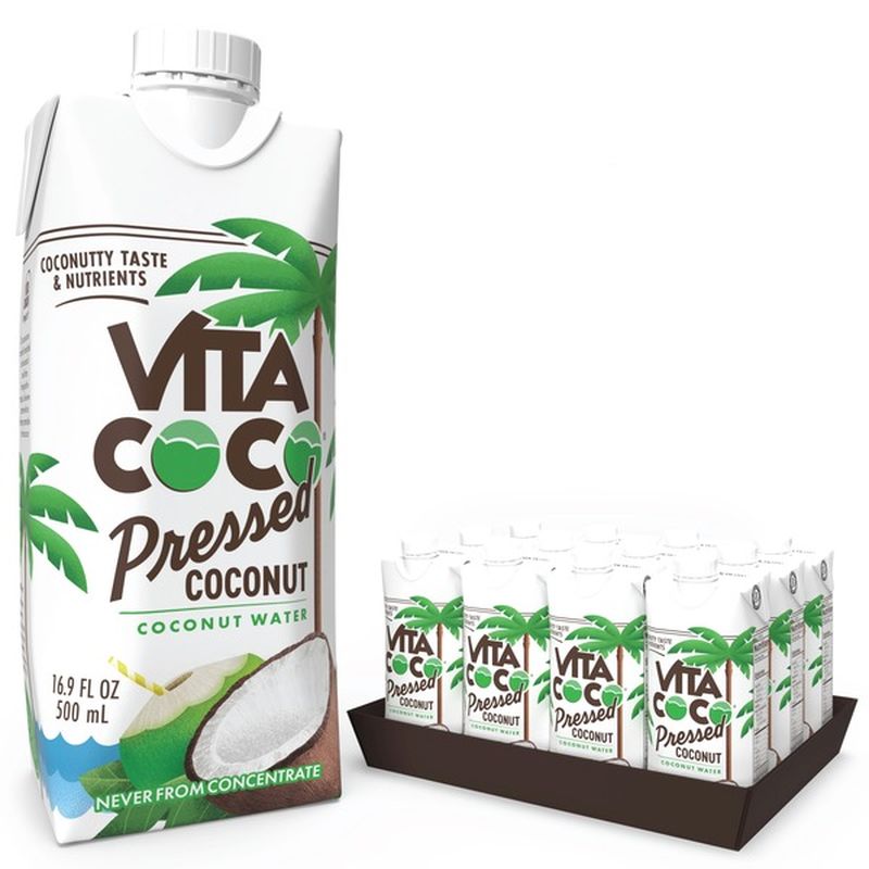 Vita Coco Pressed Coconut Water, Pressed Coconut (202.8 fl oz) Instacart