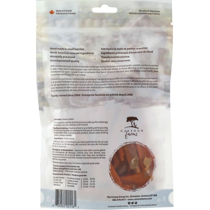 caledon farms sweet potato chews