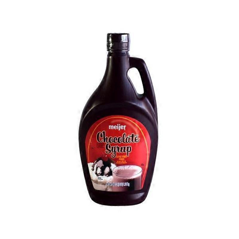 Meijer Syrup, Chocolate Flavored (48 oz) Instacart