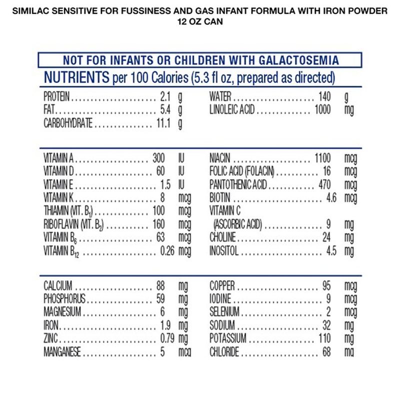 similac sensitive 12oz walmart