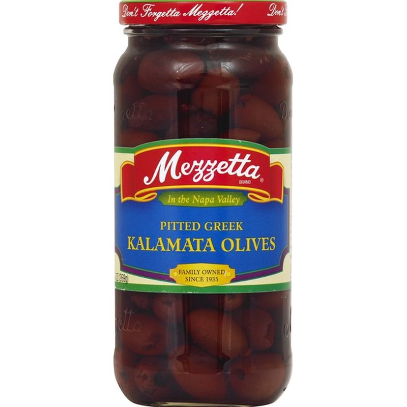 Mezzetta Olives, Kalamata, Greek, Pitted (9.5 oz) from Mariano's
