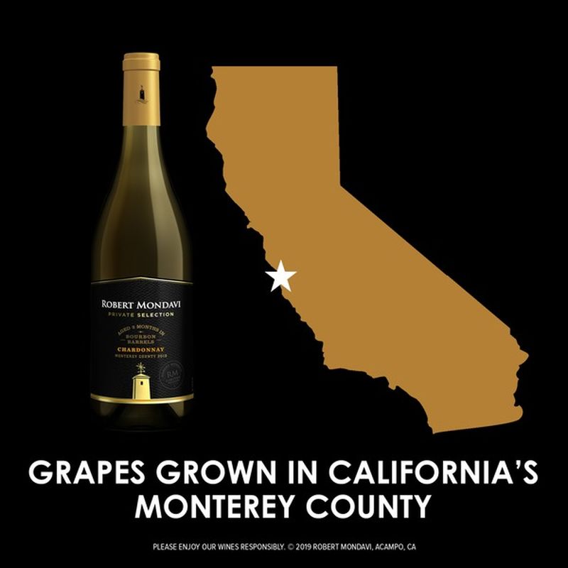 Robert Mondavi Private Selection Bourbon Barrel Aged Chardonnay White Wine