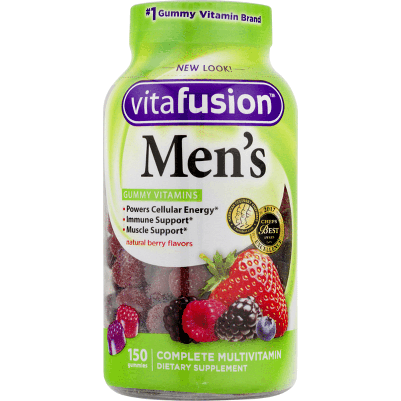 VitaFusion Men'S Gummy Vitamins, 150 Count Multivitamin For Men (150 ct