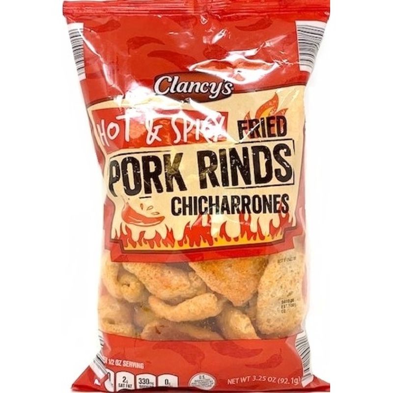 Clancy's Hot & Spicy Pork Rinds