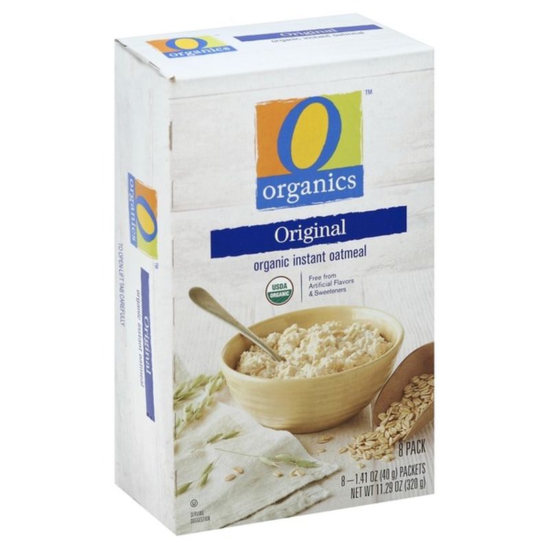 O Organics Original Organic Instant Oatmeal (11.29 oz) - Instacart