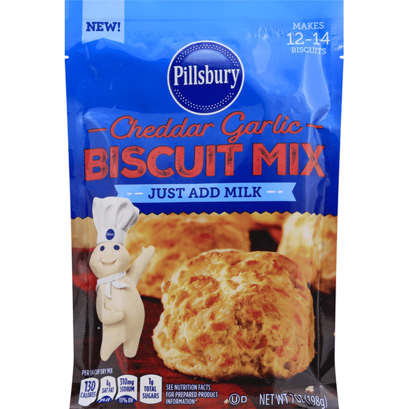 Pillsbury Biscuit Mix, Cheddar Garlic (7 oz) Instacart