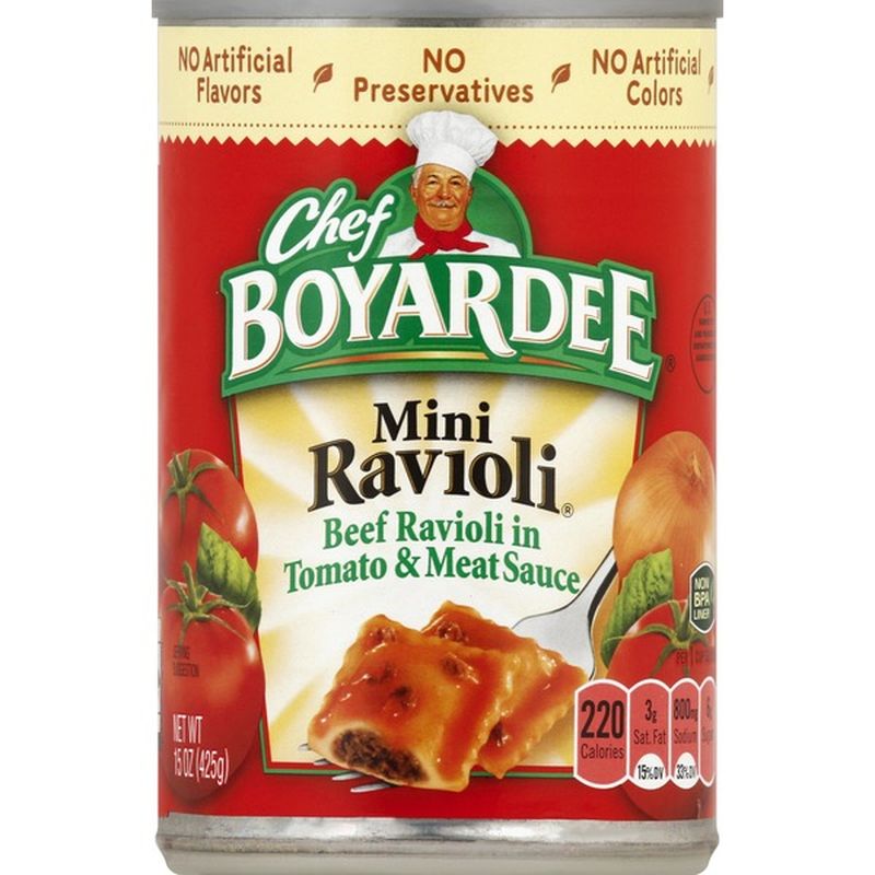 Chef Boyardee Mini Ravioli (15 oz) from Kroger - Instacart